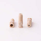 Adapter, PEEK, 1/4"-28 male to Luer female (bore 1.5mm), ea.